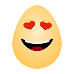 Fototapeta premium Funny easter egg