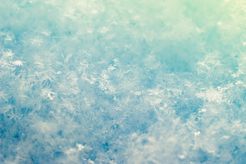 Beautiful snow texture