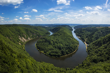 Blick auf die Saarschleife