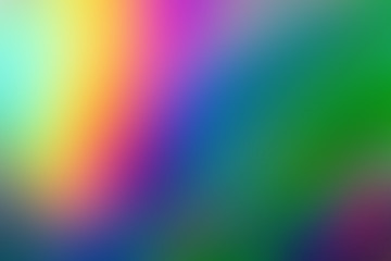 Spectrum abstract vaporwave holographic background with circle, trendy colorful backdrop in pastel neon color. For creative design cover, CD, poster, book, printing, gift card, fashion web & print