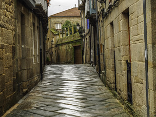 Obraz premium Allariz medieval town