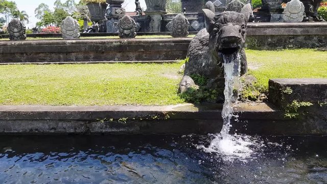 Tirta Gangga - the water palace in Bali.