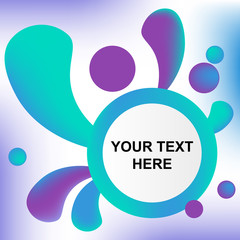 Abstract shapes for background