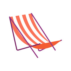 Vector Illustration. The chaise for relaxing