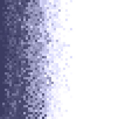 Grey pixel square tiled mosaic background. Abstract digital background. Geometric style