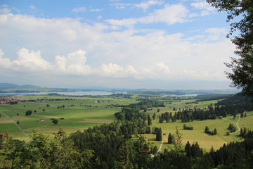 Fototapeta na wymiar Mountain landscape with a lake