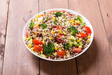 fresh quinoa salad