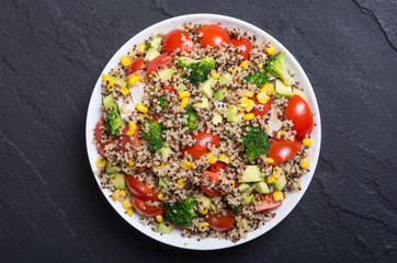 fresh quinoa salad