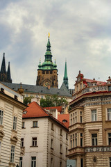 Fototapeta na wymiar Prague's skyline