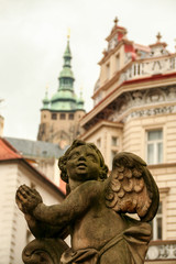 Fototapeta na wymiar angel of Prague