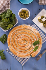 Greek spinach pie. © Mi.Ti.