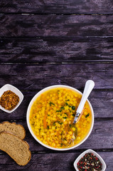 Yellow pea soup