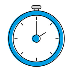 chronometer timer isolated icon vector illustration design