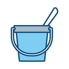 bucket vector illustration