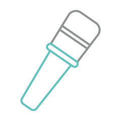 Journalist microphone icon