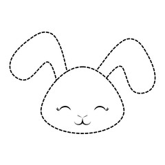 Cute rabbit icon 