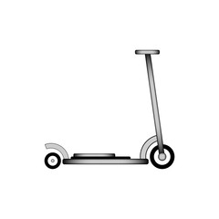 Kick scooter icon.