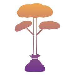 Tree plant icon