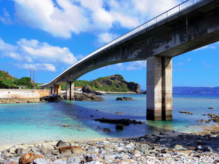 沖縄慶留間大橋