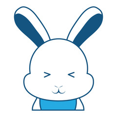 Cute rabbit icon 