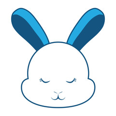 Cute rabbit icon 