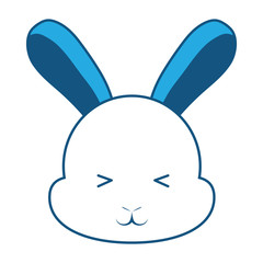 Cute rabbit icon 