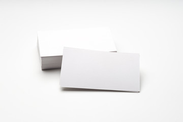 Blank business cards, identity design, corporate templates, company style