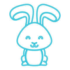Cute rabbit icon 