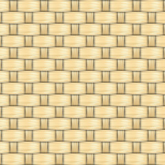 bamboo weave texture and background vector