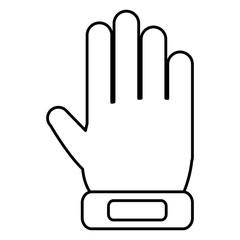winter glove icon 