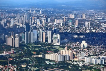 Manila aerial view
