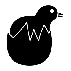 cute chicken icon