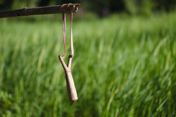 slingshot or catapult 