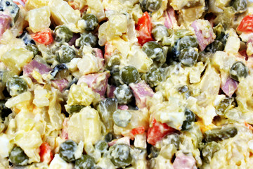 Russian salad Olivier 