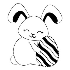 Happy easter day design