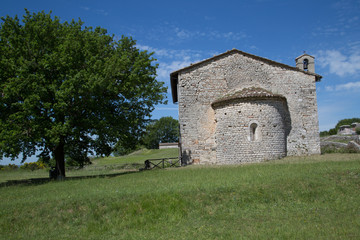 Fototapeta na wymiar Chiesa di San Damiano, Carsulae