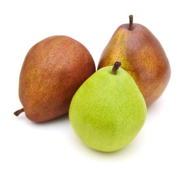 pear isolated on white background