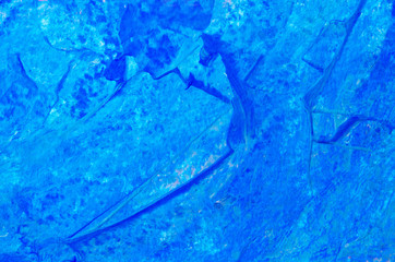 Blue abstract background in watercolor style