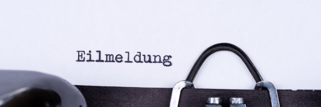 Eilmeldung