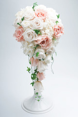 プリザーブドフラワー　ウェディングブーケ　バラ　