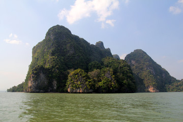 Obraz premium Phang Nga on the Sea in Thailand. Tropical Island
