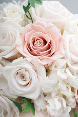 プリザーブドフラワー　ウェディングブーケ　アップ　