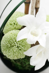 プリザーブドフラワー　和風　アップ　