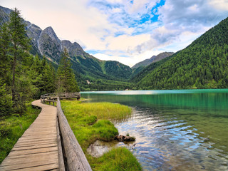 Fototapety  Antholzer See, Ahrntal, Südtirol