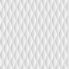 Vector gray background of vertical waves. Seamless pattern.