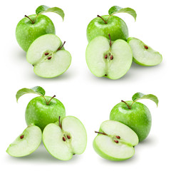 green apple slice collection