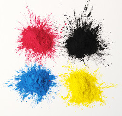 CMYK colour toner for printer