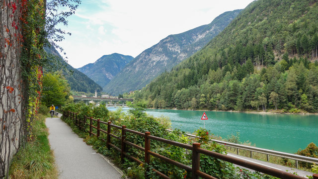 Etschradweg Richtung Bozen