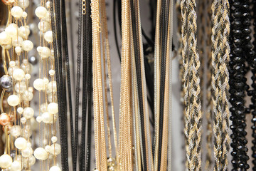 Various jewelry chains