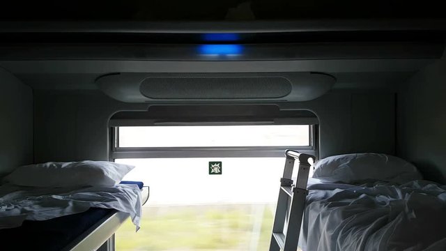 bunk in the train
